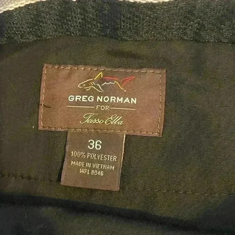 Greg Norman grey plaid shorts size 36 - Picture 3 of 4